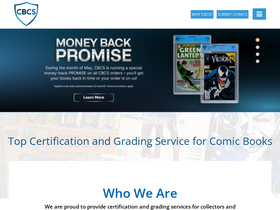 'cbcscomics.com' screenshot