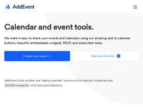 'addevent.com' screenshot