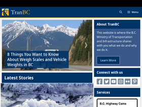 'tranbc.ca' screenshot