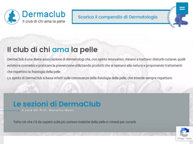 'dermaclub.it' screenshot