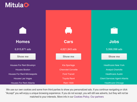 'mitula.us' screenshot