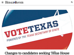 'heraldbanner.com' screenshot