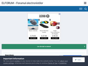 'elforum.info' screenshot