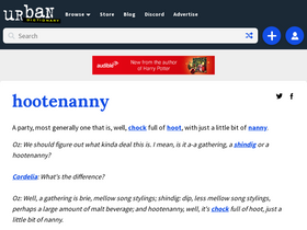 'urbandictionary.com' screenshot