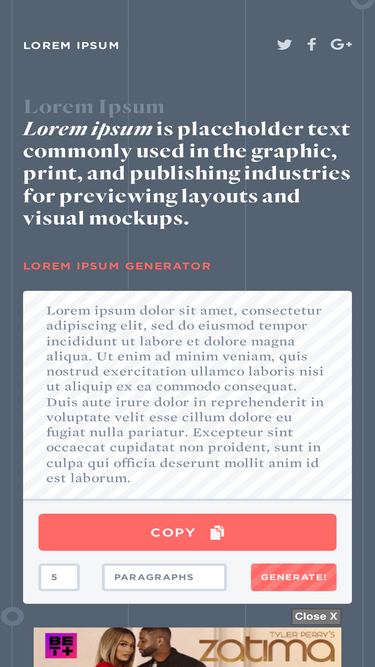 loremipsum.io