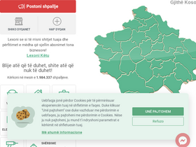 'merrjep.com' screenshot