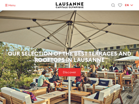 'lausanne-tourisme.ch' screenshot