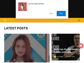 'shadowknightgaming.com' screenshot