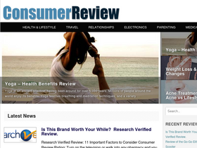'consumereview.org' screenshot