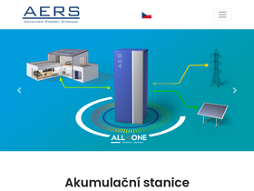 'aers.cz' screenshot