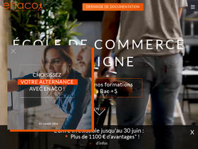 'enaco.fr' screenshot