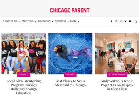 'chicagoparent.com' screenshot