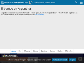 'pronosticoextendido.net' screenshot