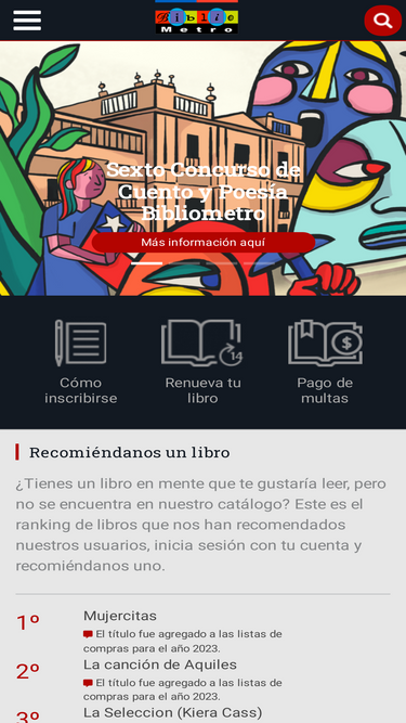 bibliometro.cl