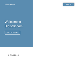 'digisaksham.azurewebsites.net' screenshot