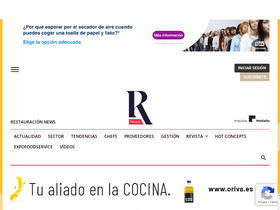 'restauracionnews.com' screenshot