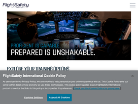 'flightsafety.com' screenshot