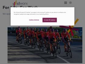 'sdworx.com' screenshot
