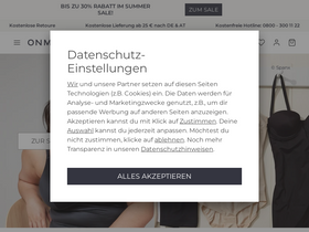 'onmyskin.de' screenshot