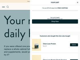 nuzest-usa.com homepage screenshot