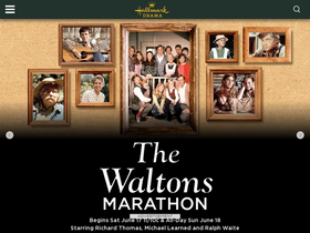 'hallmarkdrama.com' screenshot