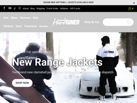 'hardtunedstore.com' screenshot