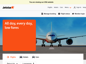 'jetstar.com' screenshot
