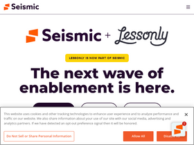 'lessonly.com' screenshot