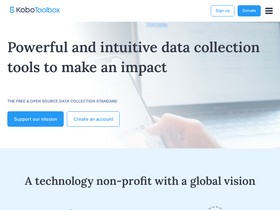 'kobotoolbox.org' screenshot