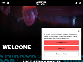 'almeida.co.uk' screenshot