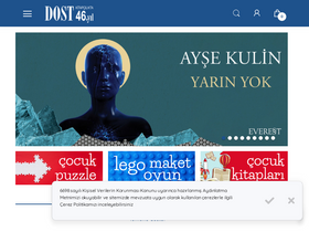 'dostkitabevi.com' screenshot