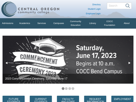 'cocc.edu' screenshot