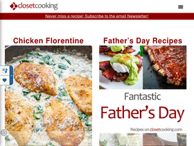 'closetcooking.com' screenshot