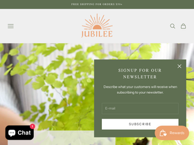 jubileetradingco.com homepage screenshot