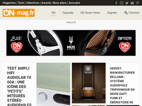 'on-mag.fr' screenshot
