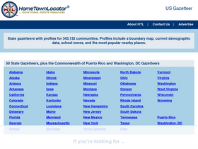 'hometownlocator.com' screenshot