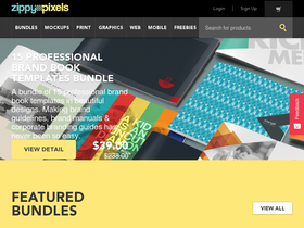 'zippypixels.com' screenshot