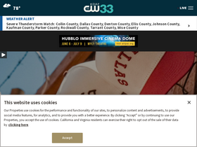 'cw33.com' screenshot