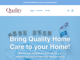 qualityhomecareproviders.com homepage screenshot