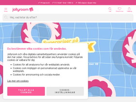 'jollyroom.se' screenshot