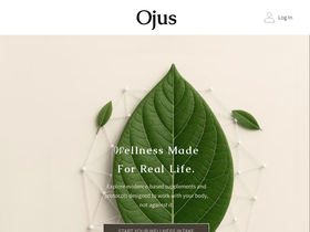 ojuslife.com homepage screenshot