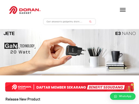 'dorangadget.com' screenshot