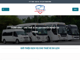 'chothuexedulich.org' screenshot