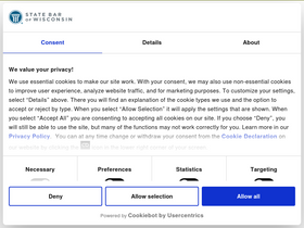 'wisbar.org' screenshot