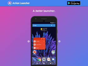 'actionlauncher.com' screenshot