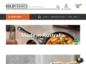 'solidteknics.com' screenshot