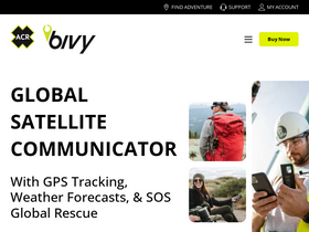 'bivy.com' screenshot