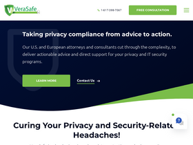 'verasafe.com' screenshot