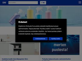 'sinituote.fi' screenshot