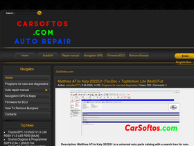 'carsoftos.com' screenshot